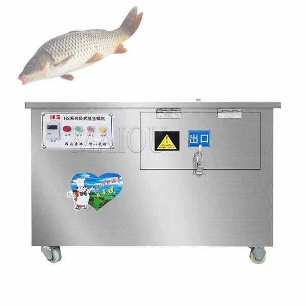 Équipement automatique économique de dissolvant d'écailles de poisson de l'acier inoxydable 304/machine nettoyage de poissons