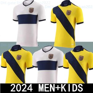 2024 25 Ecuador Estupinan Plata Camisetas de fútbol para hombre 24 25 VALEMNCIA Martínez Hincapie D. Palacios M. Caicedo Local Visitante Tercera camiseta de fútbol Copa América