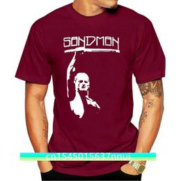 Ecw Sandman Gebruikt T-shirt met korte mouwen, herdruk Shirts voor heren 220702