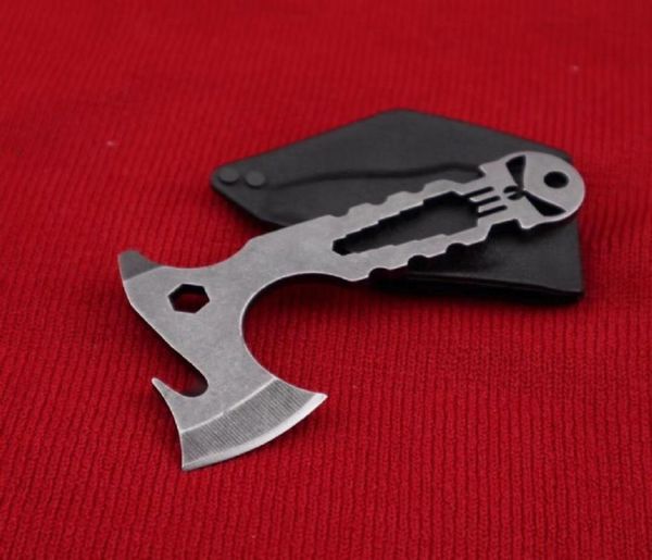 EDC Portable Mini Tool Ax Céleur Axe Bouteille de boute