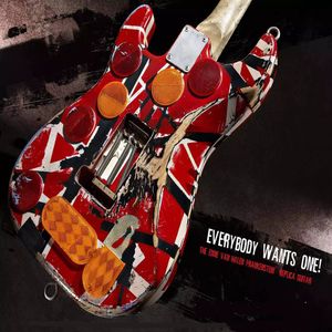 Eddie Van Halen relikwieën 82 versie Fran-ken elektrische gitaar/wit zwarte streep/zware leeftijd/gratis verzending