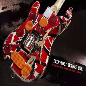 Eddie Van Halen reliques Version Fran Ken guitare électrique blanc noir rayure lourd vieilli livraison gratuite