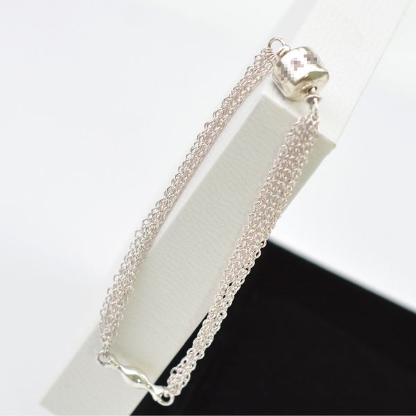 EDELL bricolage Style 925 Bracelet en argent Sterling pour Bracelet Pandora Bracelet de perles européennes accessoires à la mode