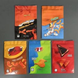 Eetbare mylar-verpakkingszakken 600 mg cheddarcrème Trotilla Chips bar becue Frito Corn Chips vocht geurbestendig herbruikbaar verzegeld leeg BJ