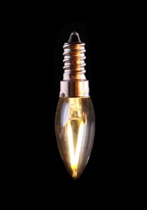 Edison C7 Style 1W Vintage LED Filament Bulb Super Warm 2200K E12 E14 Candelabra Base Retro Night Lamp4392400