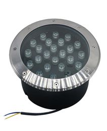 Edison2011 18W 24W 36W 85265V RGB Led Ondergrondse Lamp Licht Warm Wit Buiten Waterdicht Begraven licht Projector Lamp voor Tuin1334206