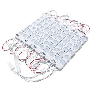 Edison2011 220 V LED-module SMD 2835 6LEDS IP66 Waterdichte injectie Lens Super Bright For Reclame Light Sign Backlight Cool White