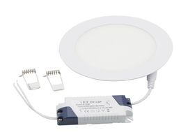 Edison2011 9W LED-paneelverlichting Niet-dimbaar Ultradunne SMD2835 Downlights AC85265V WarmKoelwit Met Led Driver Plafondverlichting4323615