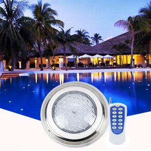 Edison2011 DC12V 12 W LED Zwembad Licht Kleurrijke IP68 Waterdichte Outdoor RGB Onderwater Licht Vijver Lamp Gratis schip