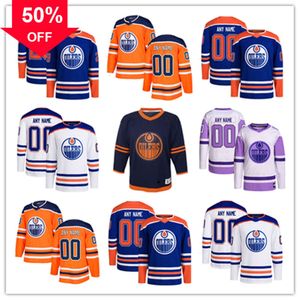 Edmonton Custom Oilers Hockey Jerseys 7 Paul Coffey 31 Grant Fuhr 86 Philip Broberg 75 Evan Bouchard 16 Tyler Benson 74 Stuart Skinner Olivier Rodrigue Dylan Holloway