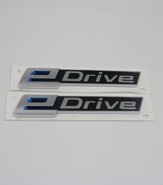 EDrive Auto Side Fender Sticker Achterlichten Brief Badge Emblem Voor BMW 7X1X3X5 i8 e Drive3987494