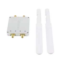 EDUP Booster WiFi Dual 4W Channel Signal Repeater Extender Double 2,4 GHz Signal Booster Amplificateur haute puissance pour le drone