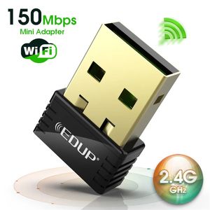 EDUP EP-N8553 Mini adaptateur Wifi USB 150Mbps 2.4G récepteur Wi-fi sans fil 802.11n adaptateurs réseau Ethernet USB pour ordinateur portable