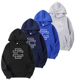 Ee Designer Double e Pattern Hoodies Hoody Men Letter Pullover Sweatshirts Oversized Clothing Tops Quality Mens Womens Hooded Jumper Refflective Print 8s5o