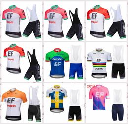 EF Education première équipe cyclisme manches courtes maillot cuissard 2020 homme respirant vélo de route vêtements C618157960194