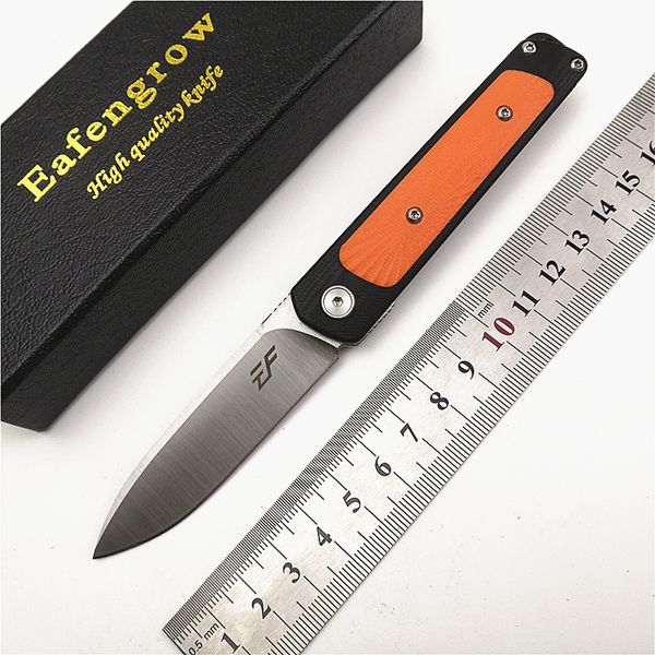 EF922 Mini Eafengrow EDC couteau pliant de poche 14C28N lame G10 poignée Camping en plein air utilitaire pêche chasse survie couteaux outil