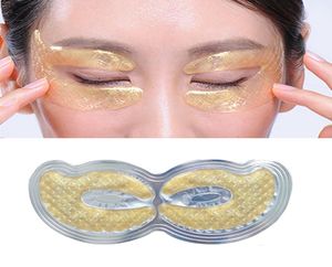 Efero 24k Gold Crystal Collagène Masque pour les yeux Porches des yeux pour les yeux Circles Dark Retirez la crème pour les yeux anti-rides anti-cutanés 1629365