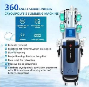 Efficace 2000watt minceur machine 5 cryo poignée 800W ultrasons vide lipo perte de poids laser graisse congélation beauté machine taxes sans frais supplémentaires