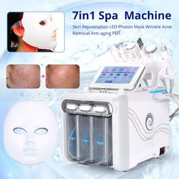 Effectieve 7in1 spa Hydra Waterreiniger Hydro Oxygen Jet Spray Bio Radiofrequentie Aqua Diamond Dermabrasion Machine