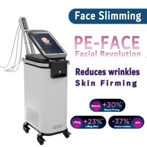 Almohadillas efectivas RF Estiramiento facial Adelgazamiento corporal Adelgazamiento facial Instrumento Masajeador Vibración Adelgazante Cara Rodillo Instrumento tLifting Máquina de eliminación de arrugas