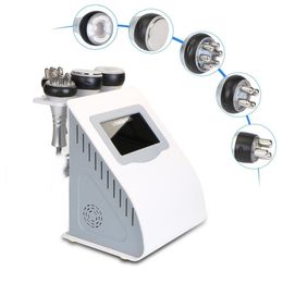 Envío gratis Efectivo Fuerte 5 en 1 40K Máquina de cavitación ultrasónica Multipolar RF Piel Firme Body Lift Liposucción Vacío Máquina de adelgazamiento