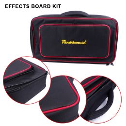 Effecten Board Carry Case Grote capaciteit Gitaar Pedaalbord Opslagtas Anti-Skid Handgreep Gitaar Pedaalbord Case Universal Zipper