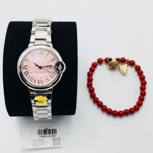 Reloj para mujer EG 2021, 33mm de diámetro, V6 mejorado, movimiento 6T51, cristal de zafiro mecánico, ojo de pez convexo 316L