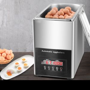 Oeuf Chaudière Machine Commercial Carrielin Électrique Intelligent Automatique 9L Grande Capacité 50 Pcs En Acier Inoxydable 220 V