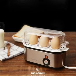 Chaudières à œufs 3 cuiseurs à vapeur, Machine multifonction pour petit-déjeuner, cuiseur doux ou dur, chaudière électrique Hervidor De Huevo 220V2207