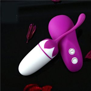 Ei Massager 20 Frequentie Vibrators Waterdichte afstandsbediening Sekspeelgoed Vrouwen #R410