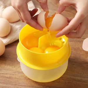 Separador de huevos Blanco de huevo Gadgets de cocción y accesorios para hornear en el hogar Herramientas de cocina de alta capacidad Gadgets de cocción