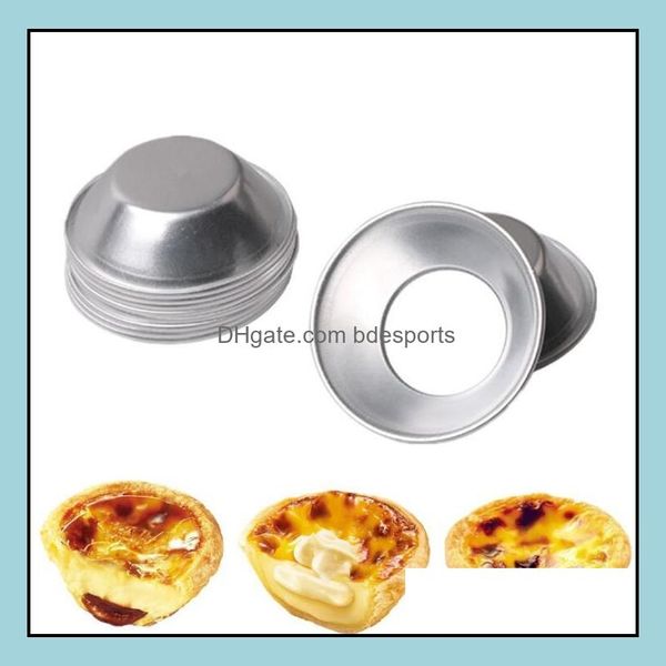 Tartas De Huevo Mod 7Cm Pasteis De Nata Horno Hornear Natillas Redondas Pastel De Lata Cupcake Arroz Diy Herramienta Para Hornear Ooa6047 Drop Delivery 2021 Queso Herramientas Kitc