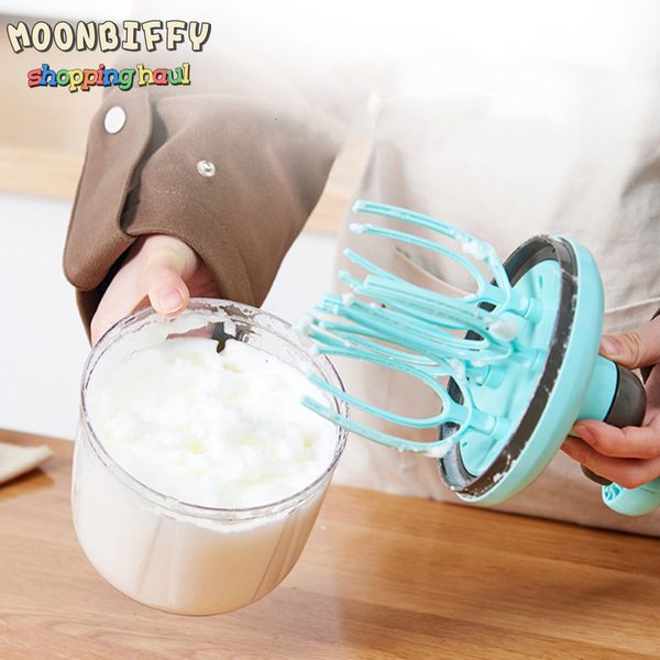 Egg Tools 1500ml Cream White Cake Beater Manual Pan cake Cupcake Batter Dispenser Machine Hogar Handcranked Batidor Herramienta de cocina 230804