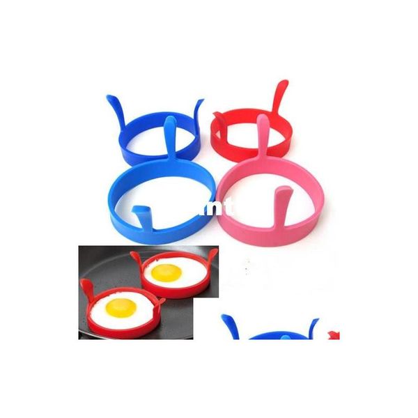 Oeuf Outils Mode Cuisine Sile Fried Fry Frier Four Braconnier Poach Pancake Ring Mod Outil Kd1 Drop Delivery Home Garden Dining Bar Dhngd