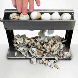 Outils à œufs décortiqueur manuel ménage Portable rouleau à main éplucheur de caille décortiqueur 231026