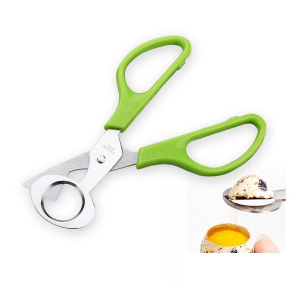 Herramientas de huevo Paloma de acero inoxidable Conchas de codorniz Tijeras Cortador de aves Abridor Slicers Cigarro Herramienta de cocina Clipper Sn516 Drop Entrega Hom Dhvtg