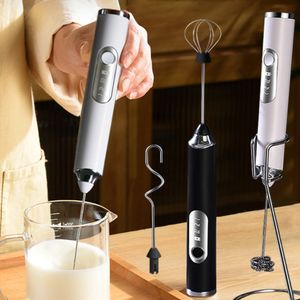 Outils à œufs Mousseur à lait électrique sans fil Fouet Batteur à œufs USB Rechargeable Mélangeur à café Mélangeur à lait Mélangeur à mousse Mélangeur alimentaire 230712