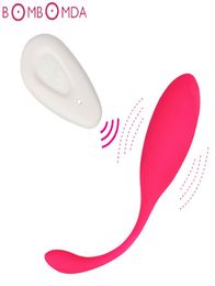 Oeuf Vibrateur Sex Toys pour Femmes Télécommande Sans Fil Kegel Balls Vibrant Culotte Portable Gode Vibrateur Clit Stimulateur Y1912906383
