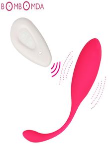 Ei-vibrator Speeltjes voor vrouwen Draadloze afstandsbediening Kegelballen Vibrerende slipje Draagbare dildo-vibrator Clit-stimulator Y1914673694