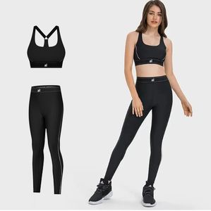 Eggings al0lu verstelbare riem sport beha stretch taille yogabroek dames tracksuit is apart beschikbaar