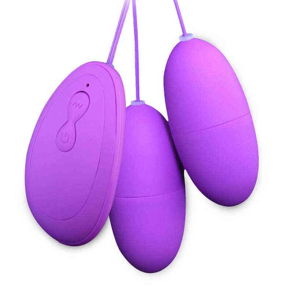 Oeufs Bullet Vibrator Télécommande Point G Boule Vaginale Plug Anal Vibrant Amour Oeuf Masturbateur Sex Toys Pour Femmes Adultes Boutique 1124