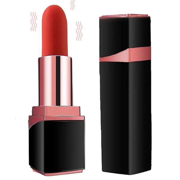 Oeufs / balles rouge à lèvres Bullet vibrateur pour femmes stimulateur de clitoris jouets sexuels érotiques portables pour adultes vagin amour oeuf masturbation féminine 231027