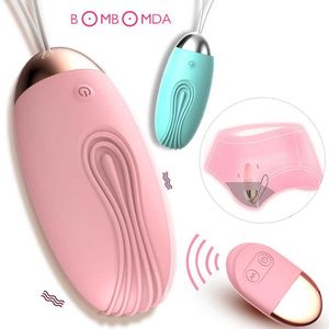 Eggs/Bullets Remote Control Jumping Sex Toys For Women 10 Speed Vagina Ball Female Sex Kegel Ball Clitoris Stimulator Female Masturbation L230306