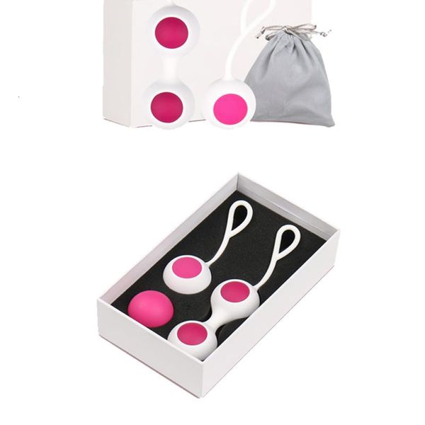 Oeufs Bullets Top qualité Safe Silicone Smart Ball Vibrateur Kegel Ben Wa Vagin Serrer Machine d'exercice Vaginal Geisha 230904