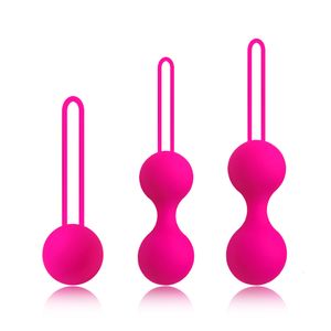 Oeufs / Balles Vaginal Ball Sex Toys pour Femmes Safe Silicone Smart Kegel s Chinois Ben Wa Vagin Geisha Massager Serrage Exerciseur 230509