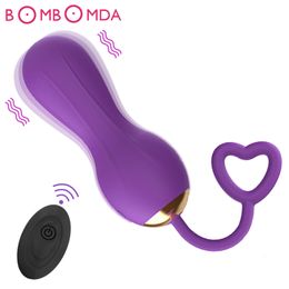 Huevos Balas Bolas vaginales Masaje Vibrador Kegel Ben Wa Vagina Apretar Ejercicio G Punto Vibrador Huevo Juguetes sexuales para mujeres adultas 230904