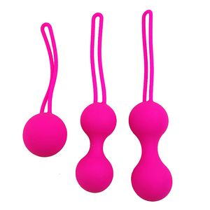 Eieren/kogels Vaginale ballen Trainer Sex Toys Siliconen vagina vakket de Kegel -oefenaar krimpende bal voor vrouwen volwassen product 230509