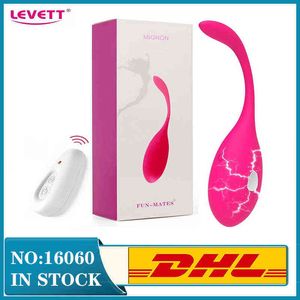 Eieren levett vibrator ei volwassen seksspeeltjes voor vrouwen gift elektrische shock draadloze g spot vaginale game bal massager ben wa keel slipje 1124