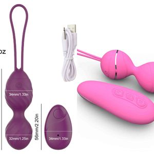 NXY oeufs Silicone oeufs vibrants sans fil balle vaginale exercices Smart Love Ball saut à distance vibrateur Sex Toy pour les femmes 1124
