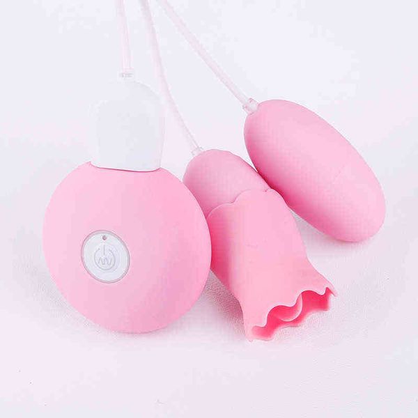 Oeufs mis à jour vibrateurs de langue 20 modes USB puissance oeuf vibrant Massage du point G léchage oral stimulateur de clitoris jouets sexuels pour femmes 1124